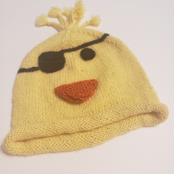 Childs Alpaca cap Ducky pirate cap NEW - Picture 2 of 3